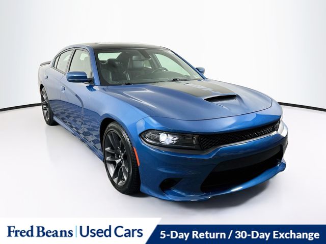 Blue (Frostbite) 2022 Dodge Charger Sedan Rear-Wheel Drive 8-Speed Automatic