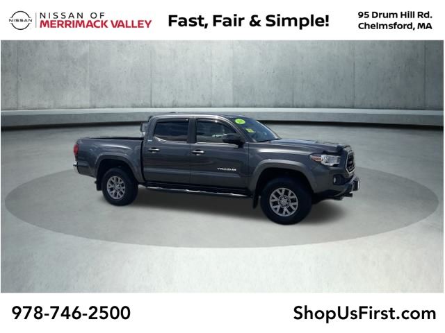 Magnetic Gray Metallic 2018 Toyota Tacoma Pickup Truck Four-Wheel Drive 6-Speed Automatic
