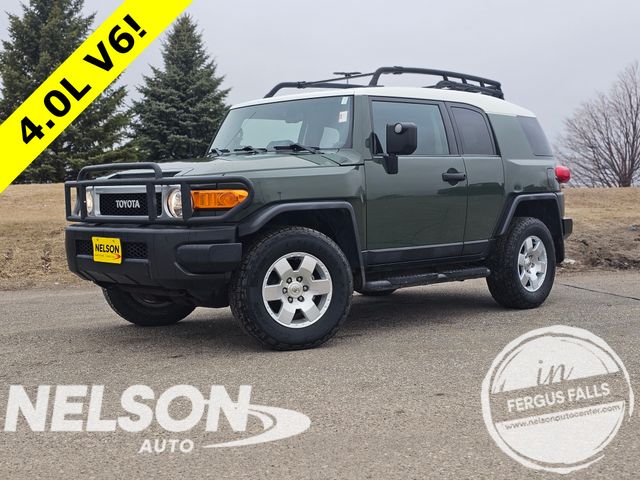 Green 2010 Toyota FJ Cruiser 4WD SUV / Crossover Four-Wheel Drive 5-Speed Automatic