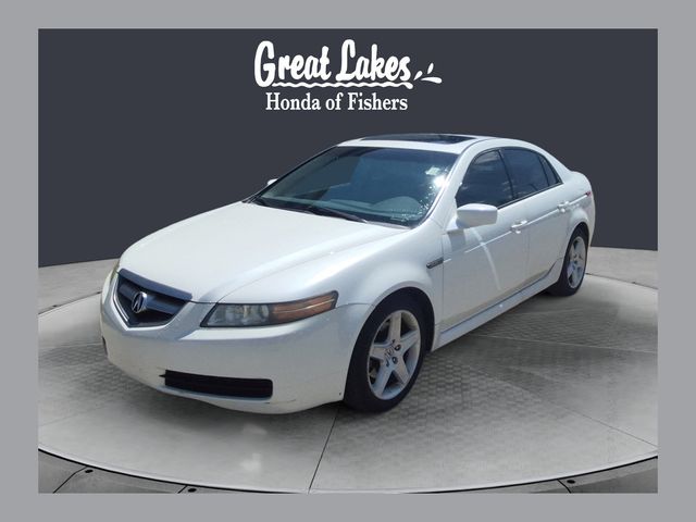 White Diamond Pearl 2006 Acura TL Sedan Front-Wheel Drive 5-Speed Automatic