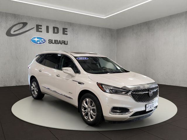 White Frost Tricoat 2018 Buick Enclave SUV / Crossover Four-Wheel Drive 9-Speed Automatic