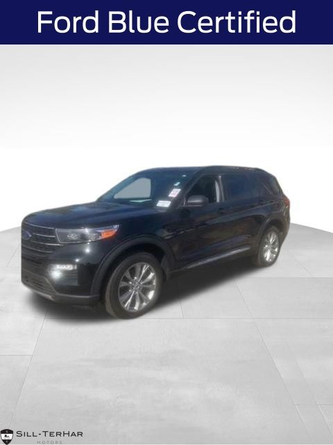Agate Black Metallic 2023 Ford Explorer SUV / Crossover All-Wheel Drive Automatic
