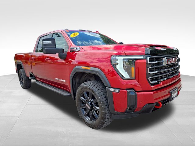 Volcanic Red Tintcoat 2025 GMC Sierra 3500HD Pickup Truck Four-Wheel Drive Automatic