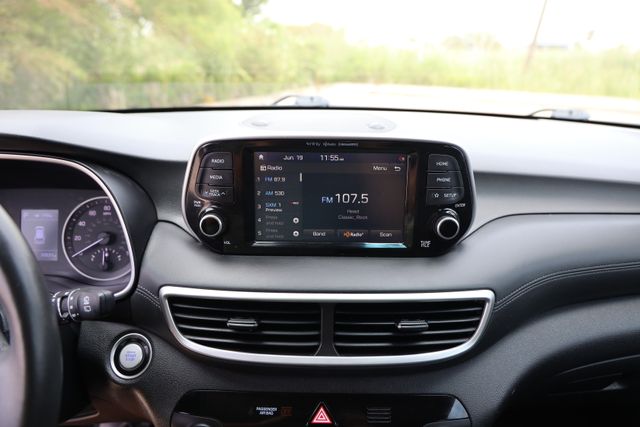 2021 Hyundai Tucson Limited Blue at Texan Dodge Chrysler Jeep Ram