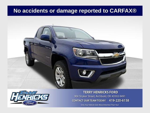Laser Blue 2016 Chevrolet Colorado Pickup Truck Four-Wheel Drive 6-Speed Automatic
