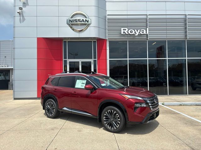 2026 Nissan Rogue Platinum Red at Ross Downing Buick GMC