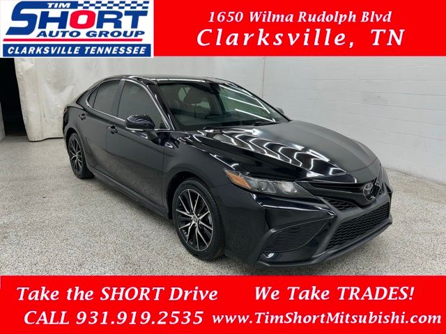 Black 2022 Toyota Camry SE FWD Sedan Front-Wheel Drive 8-Speed Automatic