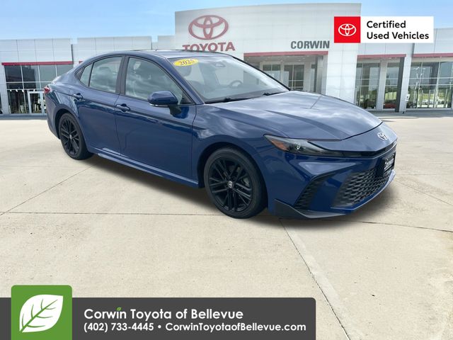 Reservoir Blue 2025 Toyota Camry Sedan Front-Wheel Drive Continuously Variable Transmission