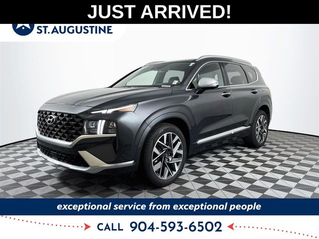 Portofino Gray 2022 Hyundai Santa Fe SUV / Crossover Front-Wheel Drive Automatic