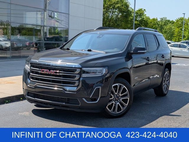 Carbon Black Metallic 2020 GMC Acadia SUV / Crossover Four-Wheel Drive 9-Speed Automatic