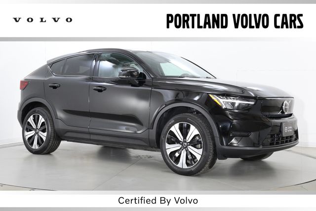 Black Stone 2023 Volvo C40 Recharge SUV / Crossover All-Wheel Drive 1-Speed Automatic