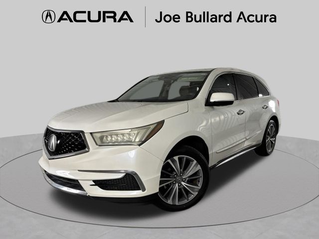 White Diamond Pearl 2017 Acura MDX SUV / Crossover Front-Wheel Drive 9-Speed Automatic