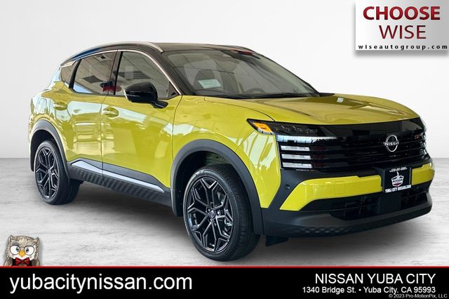 Yuzu Yellow/Super Black 2026 Nissan Kicks SUV / Crossover Front-Wheel Drive Continuously Variable Transmission