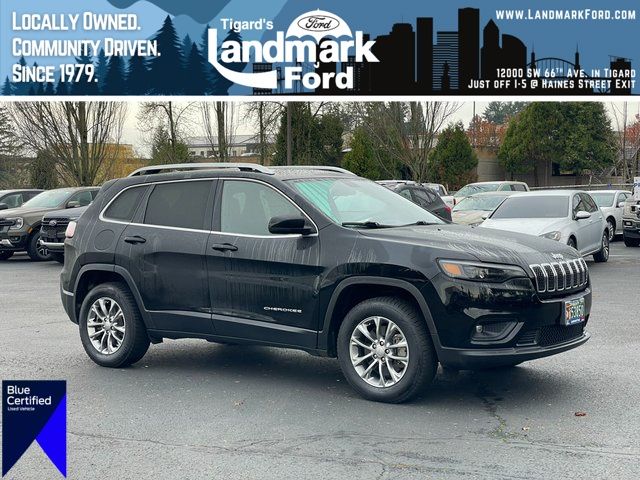 used 2020 Jeep Cherokee car, priced at $14,683