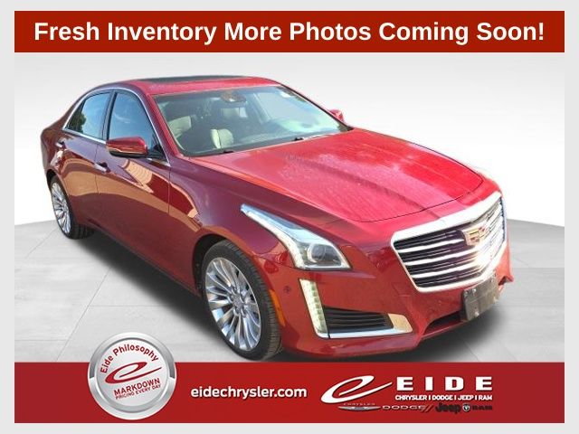 Red Obsession Tintcoat 2016 Cadillac CTS Sedan All-Wheel Drive 8-Speed Automatic