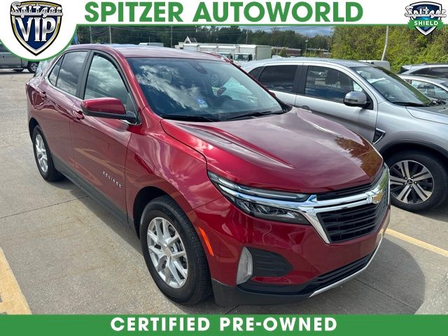 Radiant Red Tintcoat 2024 Chevrolet Equinox LT FWD with 1LT SUV / Crossover Front-Wheel Drive 6-Speed Automatic Overdrive