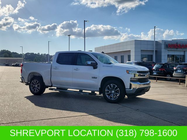 White (Iridescent Pearl Tricoat) 2021 Chevrolet Silverado 1500 LT Crew Cab RWD Pickup Truck 4X2 8-Speed Automatic