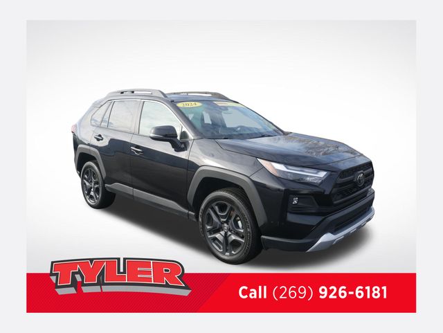 Midnight Black 2024 Toyota RAV4 Adventure AWD SUV / Crossover All-Wheel Drive 8-Speed Automatic