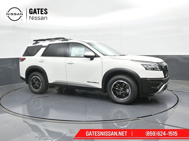 Glacier White 2025 Nissan Pathfinder SUV / Crossover All-Wheel Drive 9-Speed Automatic