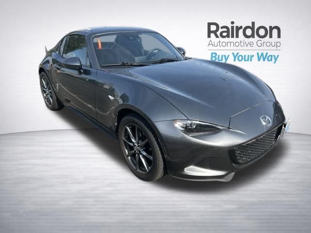 Machine Gray Metallic 2019 Mazda MX-5 Miata Convertible Rear-Wheel Drive 6-Speed Manual