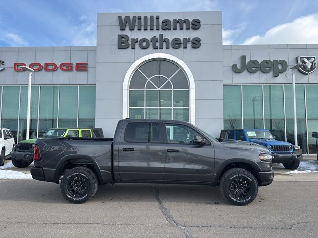 2026 Ram 1500 Rebel - Granite Crystal Metallic Clearcoat exterior view 4