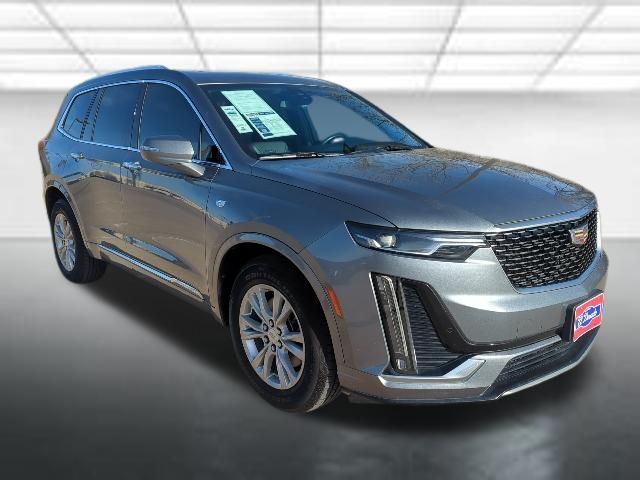 Gray (Satin Steel Metallic) 2021 Cadillac XT6 Luxury FWD SUV / Crossover Front-Wheel Drive 9-Speed Automatic