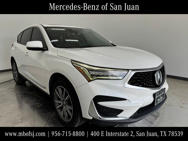 Platinum White Pearl 2021 Acura RDX SUV / Crossover Front-Wheel Drive Automatic