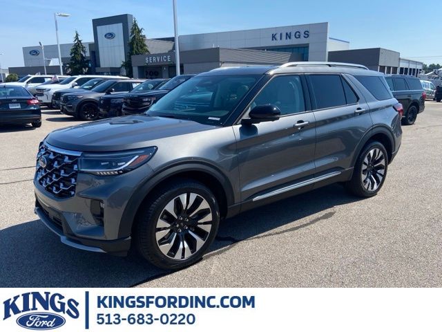 Carbonized Gray 2026 Ford Explorer SUV / Crossover All-Wheel Drive Automatic
