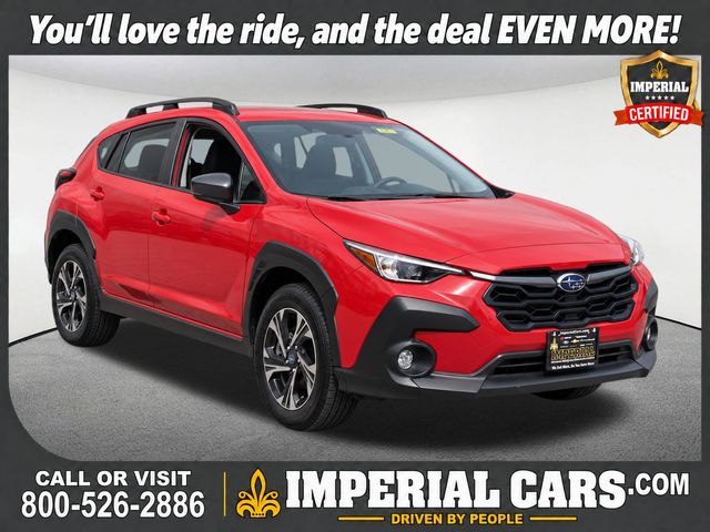 Pure Red 2025 Subaru Crosstrek SUV / Crossover All-Wheel Drive Continuously Variable Transmission