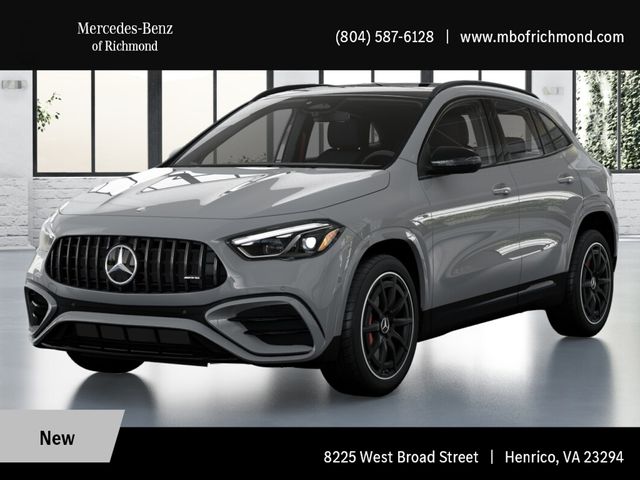 Gray (MANUFAKTUR Alpine Grey) 2026 Mercedes-Benz GLA SUV / Crossover All-Wheel Drive 8-Speed Automatic