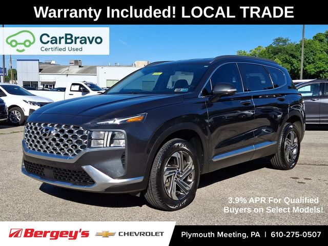 Portofino Gray 2022 Hyundai Santa Fe SUV / Crossover All-Wheel Drive 8-Speed Automatic