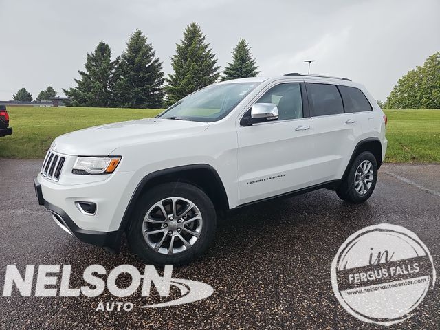 Bright White Clearcoat 2014 Jeep Grand Cherokee Limited 4WD SUV / Crossover Four-Wheel Drive 8-Speed Automatic