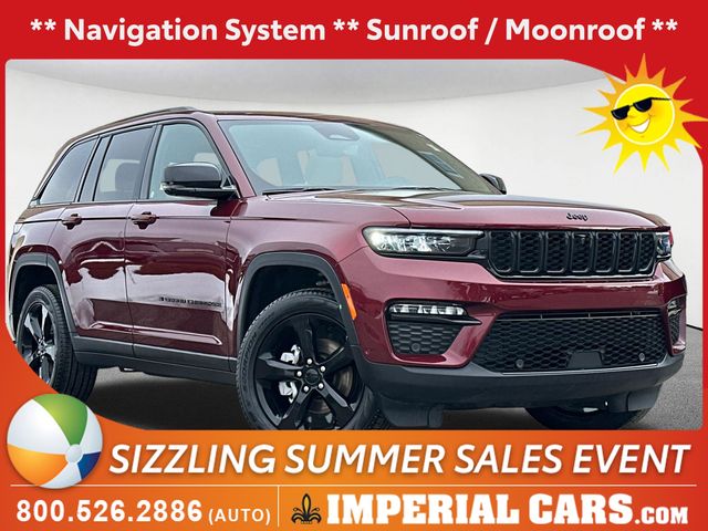 Velvet Red Pearlcoat 2025 Jeep Grand Cherokee Limited 4WD SUV / Crossover Four-Wheel Drive 8-Speed Automatic