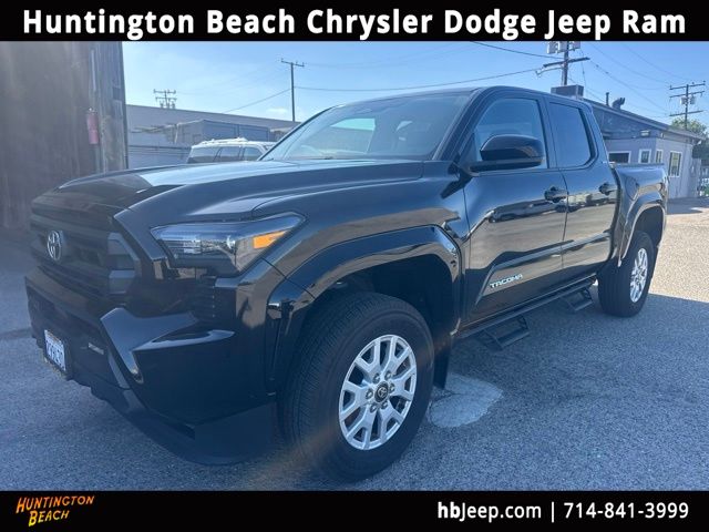 Black 2024 Toyota Tacoma Pickup Truck Four-Wheel Drive 8-Speed Automatic