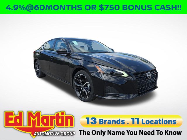 Super Black 2026 Nissan Altima Sedan Front-Wheel Drive Continuously Variable Transmission