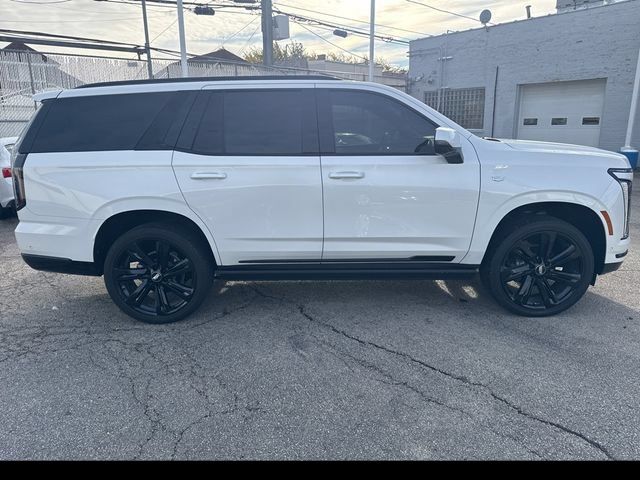 Crystal White Tricoat 2025 Cadillac Escalade SUV / Crossover Four-Wheel Drive Automatic