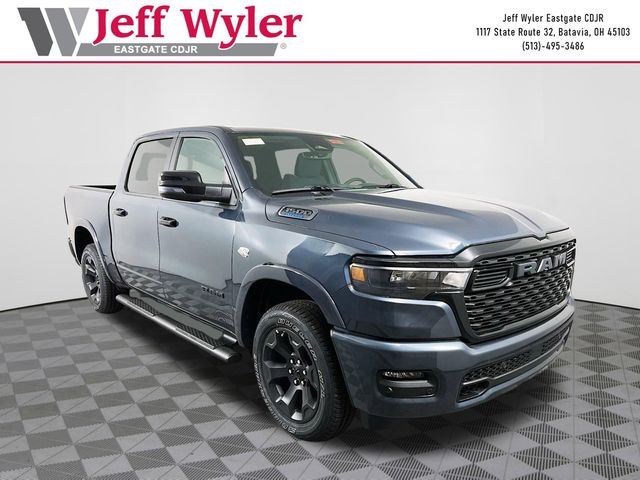 2026 RAM 1500 Big Horn Crew Cab 4WD Azul Camioneta Todo terreno Automática