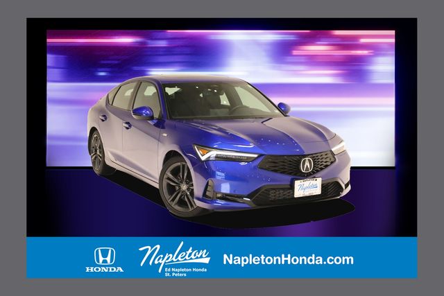 Apex Blue Pearl 2024 Acura Integra FWD with Technology and A-SPEC Package Sedan Front-Wheel Drive Continuously Variable Transmission