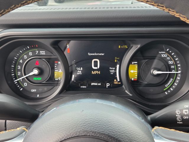 Used 2024 Silver Jeep Sahara 4xe image 21
