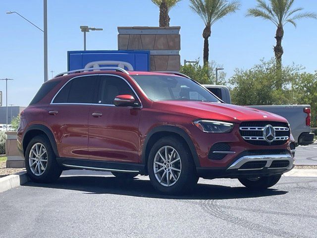 Used 2025 MANUFAKTUR Cardinal Red Metallic Mercedes-Benz GLE 450e image 3