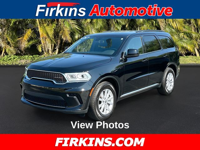 DB Black Crystal Clearcoat 2024 Dodge Durango SXT RWD SUV / Crossover Rear-Wheel Drive 8-Speed Automatic