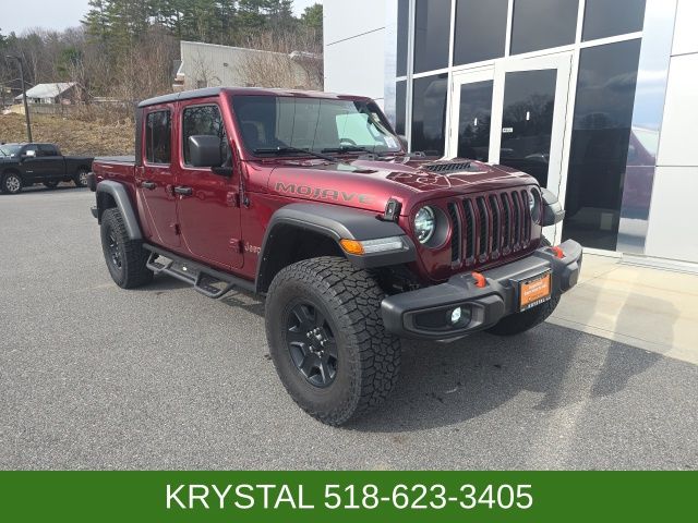 Snazzberry Pearlcoat 2021 Jeep Gladiator Mojave Crew Cab 4WD Pickup Truck Four-Wheel Drive 6-Speed Manual