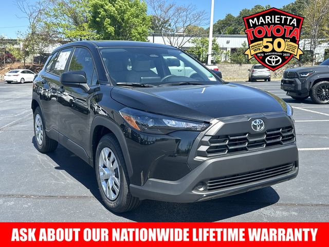 Jet Black 2026 Toyota Corolla Cross L FWD SUV / Crossover Front-Wheel Drive Continuously Variable Transmission