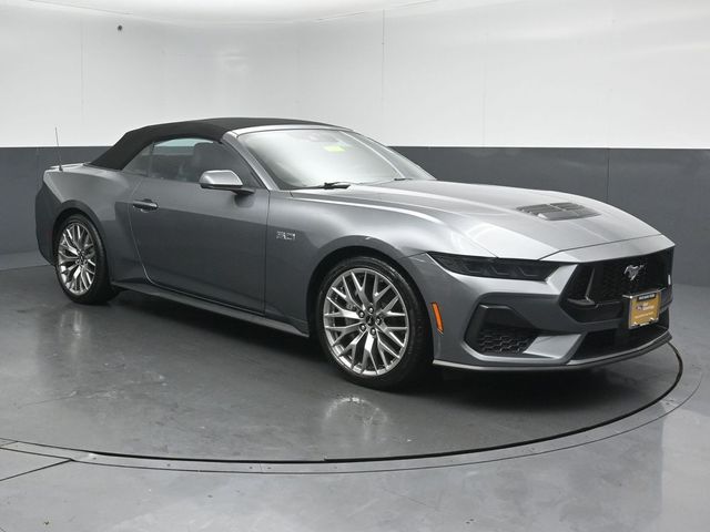 Carbonized Gray Metallic 2025 Ford Mustang GT Premium Convertible RWD Convertible Rear-Wheel Drive Manual