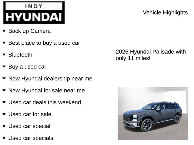 New 2026 Hyundai Palisade For Sale in Indianapolis, IN