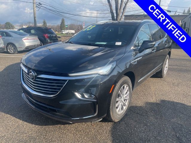 Black (Ebony Twilight Metallic) 2023 Buick Enclave Essence FWD SUV / Crossover Front-Wheel Drive 9-Speed Automatic