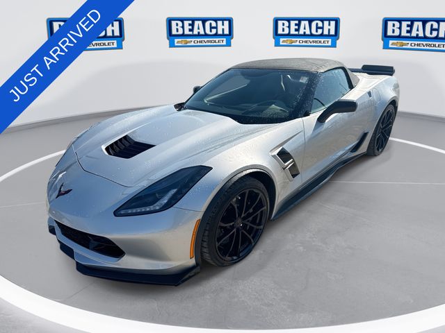 Blade Silver Metallic 2019 Chevrolet Corvette Grand Sport 2LT Convertible RWD Convertible Rear-Wheel Drive 8-Speed Automatic