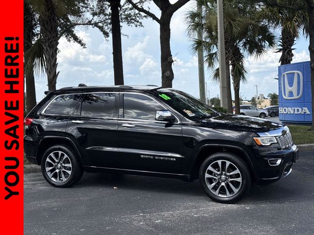 Diamond Black Crystal Pearlcoat 2018 Jeep Grand Cherokee SUV / Crossover 4X2 8-Speed Automatic