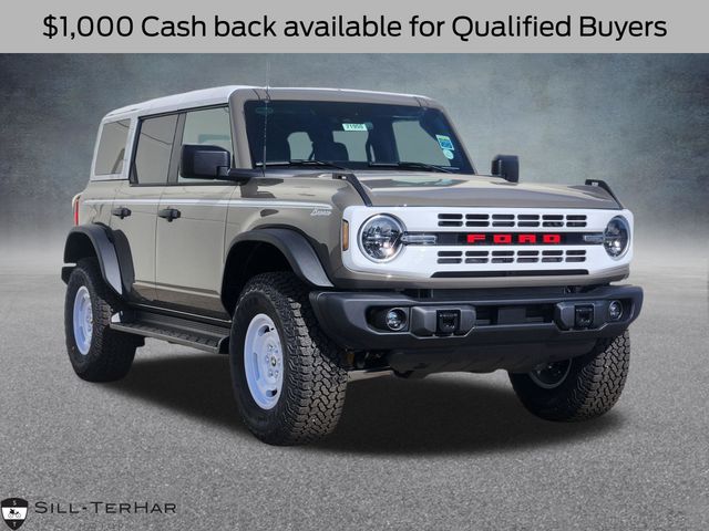 Marsh Gray 2026 Ford Bronco SUV / Crossover Four-Wheel Drive Automatic