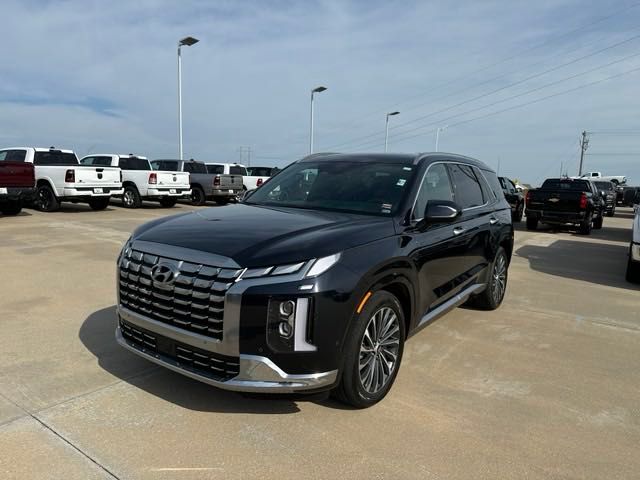 Used 2024 Hyundai Palisade Calligraphy with VIN KM8R7DGEXRU722055 for sale in Kansas City